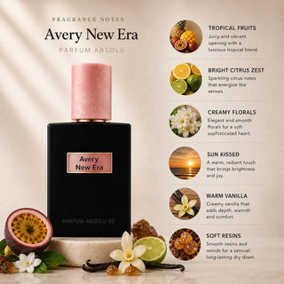Avery New Era Inspired by Power of you| Parfum Absolu 50 | Tropical Citrus & Creamy Vanilla Fragrance Inspired By Armani